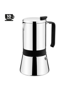 CAFETERA 10 TAZAS INDUCCION ACERO INOX AROMA MONIX