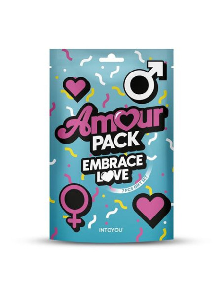 PACK 7 PIEZAS ABRAZA EL AMOR AMOUR PACK