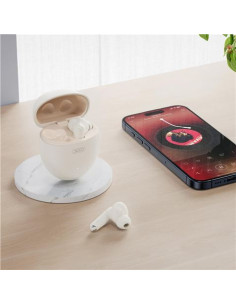 AURICULARES TWS G26 ANC+ENC CANCELACION DE RUIDO BEIGE XO 2