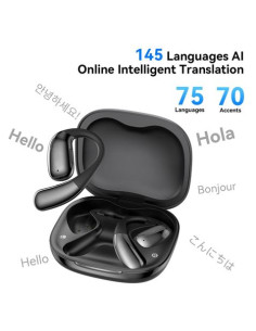 AURICULARES TWS CON TRADUCCION SIMULTANEA G37 NEGRO XO 2
