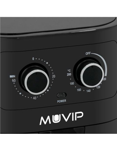 FREIDORA AIRE CALIENTE 4.5 LITROS 1600W MUVIP