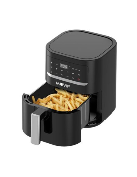 FREIDORA AIRE CALIENTE 4.5 LITROS 1600W PANTALLA TACTIL MUVIP