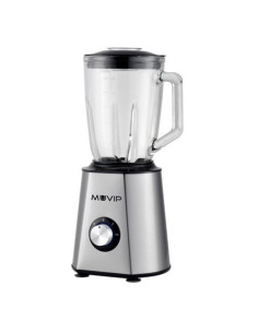 BATIDORA INOXIDABLE VASO CRISTAL 1500W 1.5 LITROS MUVIP