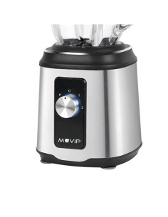 BATIDORA INOXIDABLE VASO CRISTAL 1800W 1.5 LITROS MUVIP 2