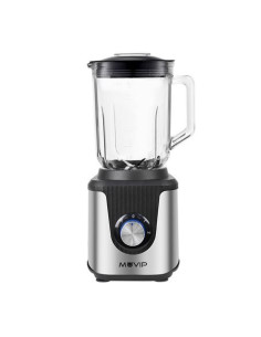 BATIDORA INOXIDABLE VASO CRISTAL 1800W 1.8 LITROS MUVIP 2