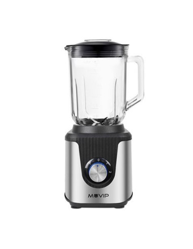 BATIDORA INOXIDABLE VASO CRISTAL 1800W 1.8 LITROS MUVIP