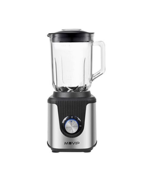 BATIDORA INOXIDABLE VASO CRISTAL 1800W 1.8 LITROS MUVIP