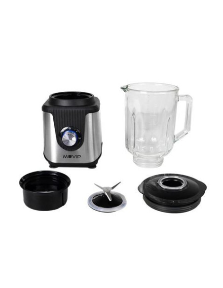 BATIDORA INOXIDABLE VASO CRISTAL 1800W 1.8 LITROS MUVIP