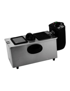 FREIDORA 3 LITROS INOXIDABLE 2000W DESMONTABLE MUVIP 2