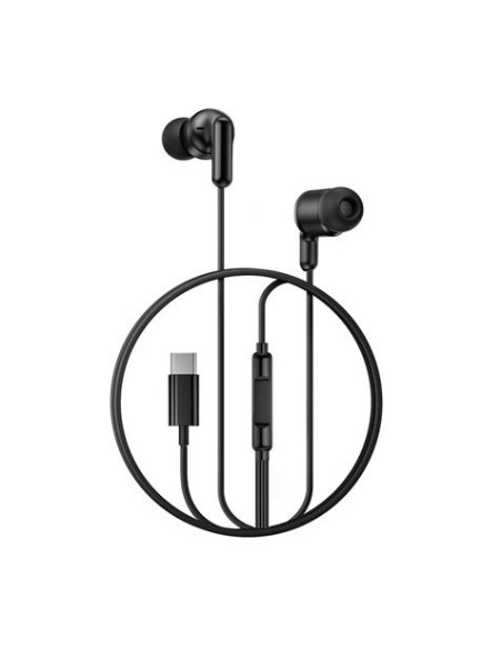 AURICULAR CON MICROFONO CON PUERTO USB-C EP84 NEGRO XO