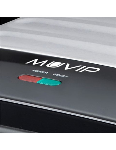 SANDWICHERA GRILL INOXIDABLE 1800W MUVIP