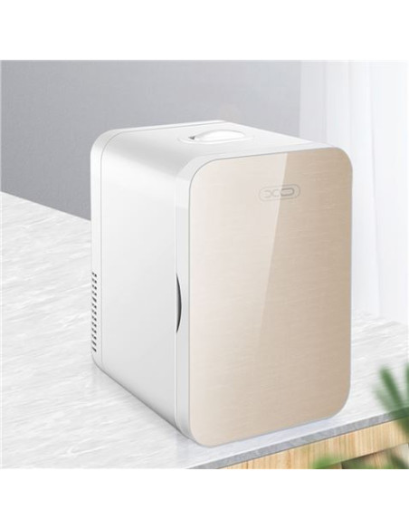 MINI NEVERA 5.5 LITROS 12/220V BEIGE XO