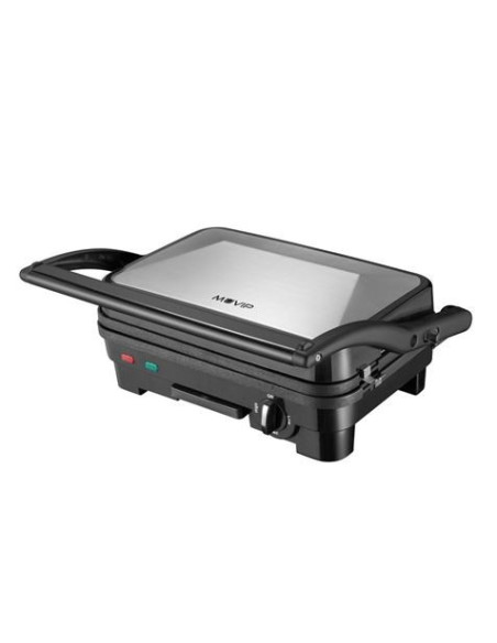 SANDWICHERA INOX 1800W 180º PLACAS REVERSIBLES MUVIP