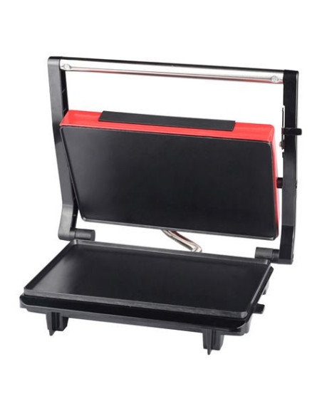 SANDWICHERA INOX PLACA LISA 750W ROJA MUVIP