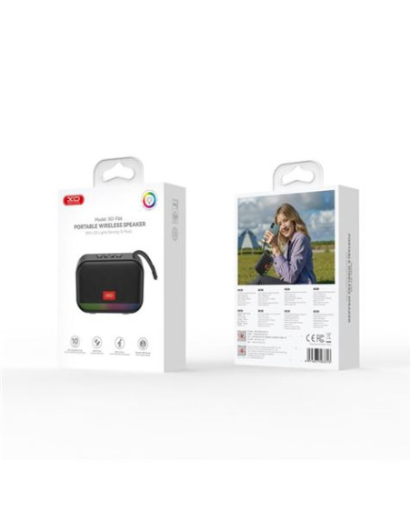 ALTAVOZ BLUETOOTH CON RGB | MICRO SD | USB | 5W | XOF66 XO