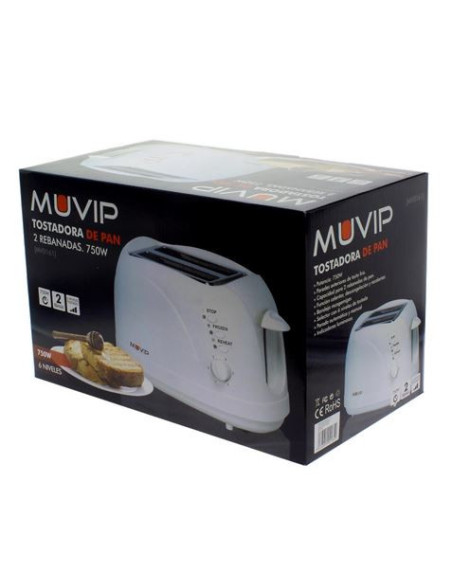 TOSTADORA DE PAN 750W MUVIP