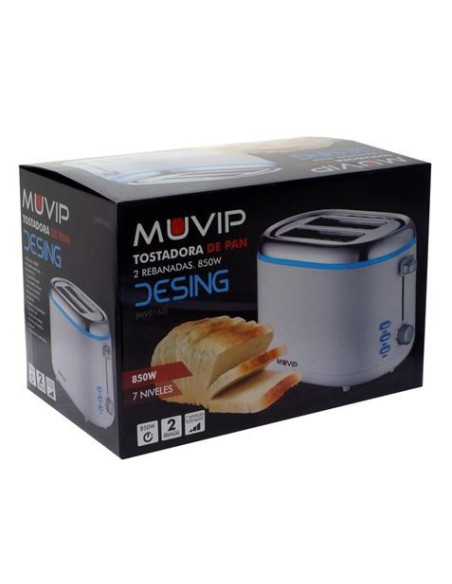 TOSTADORA DE PAN 850W DESIGN MUVIP
