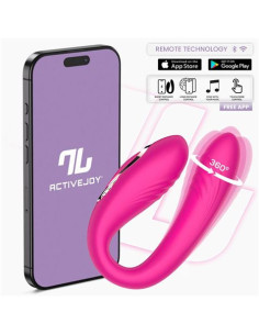 VIBRADOR PARA PAREJAS 360º ROSA COUTY INTOYOU