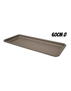 BANDEJA PARA MACETA 60CM TORTORA ARTPLAST