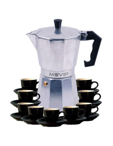 CAFETERA 9 TAZAS INDUCCIÓN MUVIP