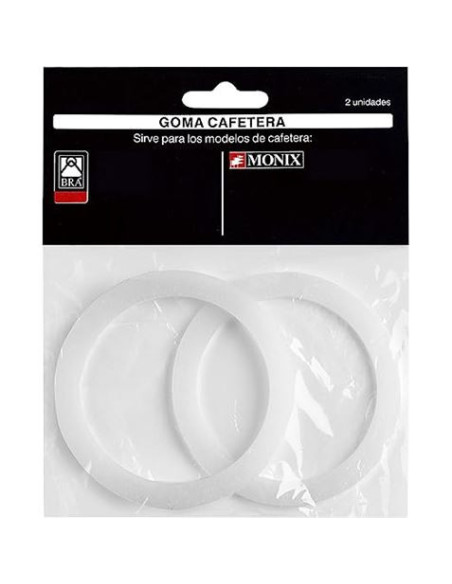 PACK 2 JUNTAS CAFETERAS 12 TAZAS MONIX-BRA