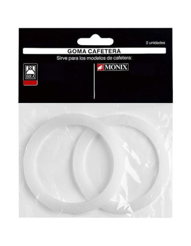 PACK 2 JUNTAS CAFETERAS MONIX-BRA 10 TAZAS