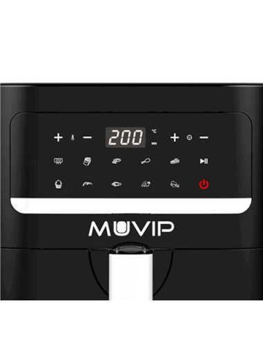 FREIDORA AIRE CALIENTE 7 LITROS 1800W PANTALLA TACTIL MUVIP