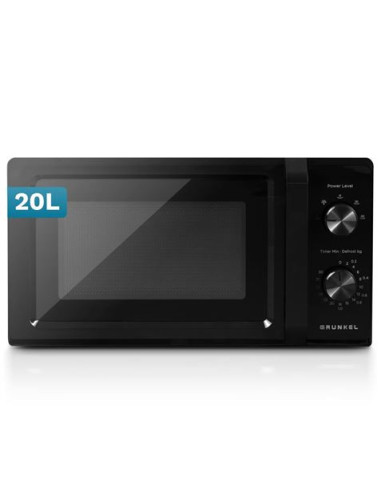 MICROONDAS 20 LITROS MW-20MN ANALOGICO NEGRO GRUNKEL