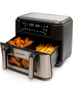 FREIDORA DE AIRE 10 LITROS 2800W CUBETOS FLEXIBLES GRUNKEL