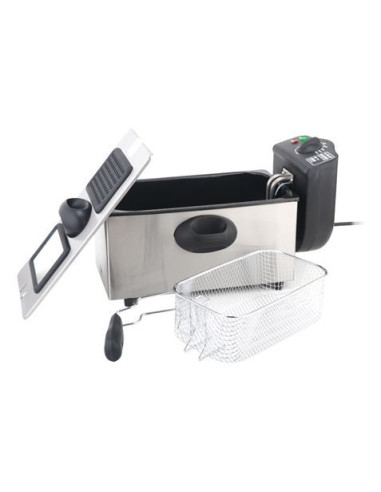 FREIDORA 3 LITROS INOXIDABLE 2000W DESMONTABLE MUVIP