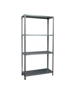 ESTANTERIA ACERO GALVANIZADO 4 BALDAS 70X30X145CM BLIM