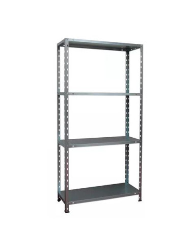 ESTANTERIA ACERO GALVANIZADO 4 BALDAS 70X30X145CM BLIM