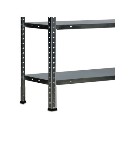 ESTANTERIA ACERO GALVANIZADO 4 BALDAS 70X30X145CM BLIM