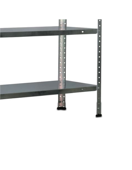 ESTANTERIA ACERO GALVANIZADO 4 BALDAS 70X30X145CM BLIM