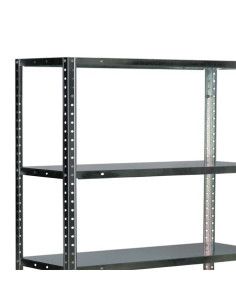 ESTANTERIA ACERO GALVANIZADO 5 BALDAS 90X30X180CM BLIM 2