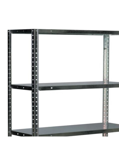 ESTANTERIA ACERO GALVANIZADO 5 BALDAS 90X30X180CM BLIM