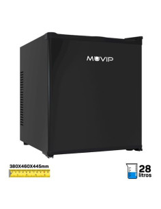 MINI BAR TERMOELÉCTRICO (SILENCIOSO, 13dB) 28L | 44,5CM | CERRADURA MUVIP 2