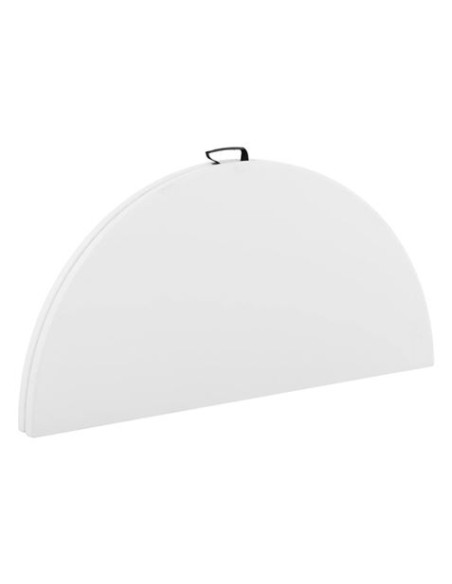 MESA DE RESINA REDONDA PLEGABLE 160X74CM 4.5CM SUNGARDEN
