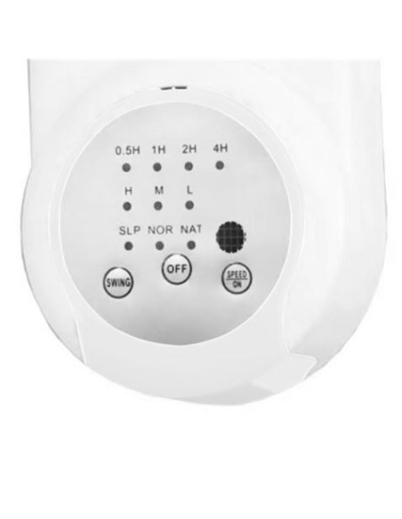 VENTILADOR DE PARED 45W 3 VELOCIDADES CON MANDO A DISTANCIA MUVIP