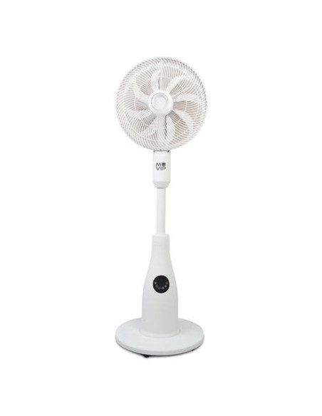 VENTILADOR NEBULIZADOR DESIGN PRO 80W CON MANDO Y LUZ LED MUVIP