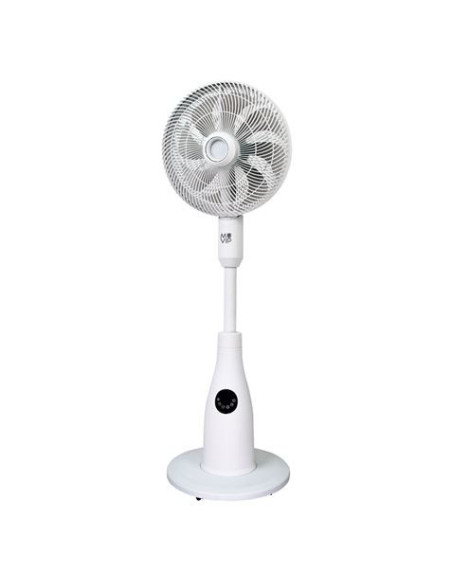 VENTILADOR NEBULIZADOR DESIGN PRO 80W CON MANDO Y LUZ LED MUVIP