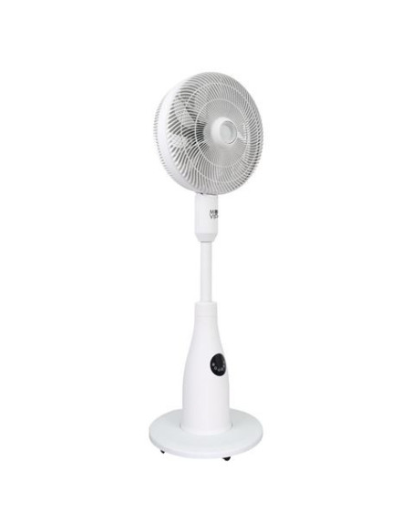 VENTILADOR NEBULIZADOR DESIGN PRO 80W CON MANDO Y LUZ LED MUVIP