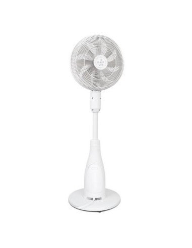 VENTILADOR NEBULIZADOR DESIGN PRO 80W CON MANDO Y LUZ LED MUVIP