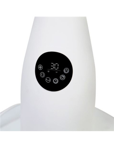 VENTILADOR NEBULIZADOR DESIGN PRO 80W CON MANDO Y LUZ LED MUVIP