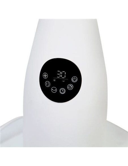VENTILADOR NEBULIZADOR DESIGN PRO 80W CON MANDO Y LUZ LED MUVIP