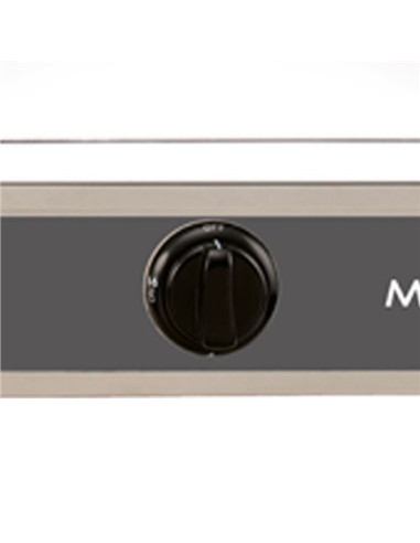 COCINA GAS INOX 3 FUEGOS SERIE STRONG + TAPA MUVIP