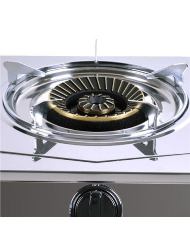 COCINA GAS INOX 3 FUEGOS SERIE STRONG MUVIP