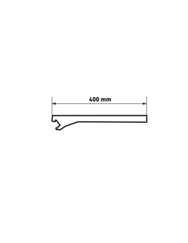 BANDEJA 900X400 + 2 SOPORTES PARA EXPOSITORES CROMAD