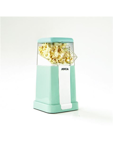 PALOMITERO VINTAGE TURQUESA 1200W EN SOLO 3 MIN SIN ACEITE | INCLUYE VASO