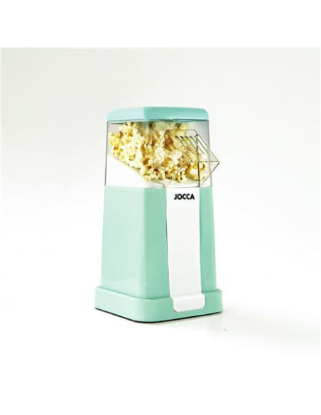 PALOMITERO VINTAGE TURQUESA 1200W EN SOLO 3 MIN SIN ACEITE | INCLUYE VASO